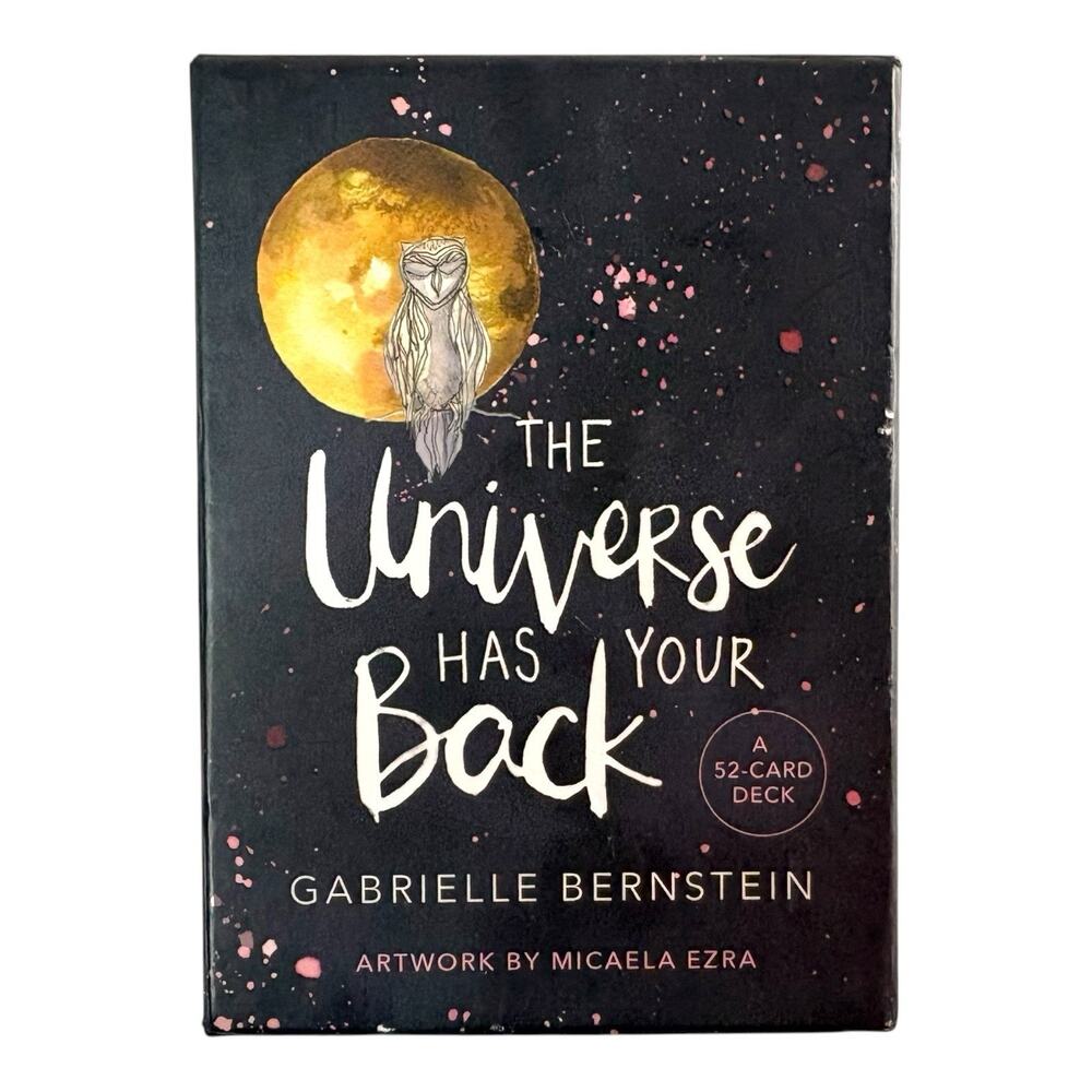 "The Universe Has Your Back" Tarot Card Deck by Gabrielle Bernstein New Age EUC